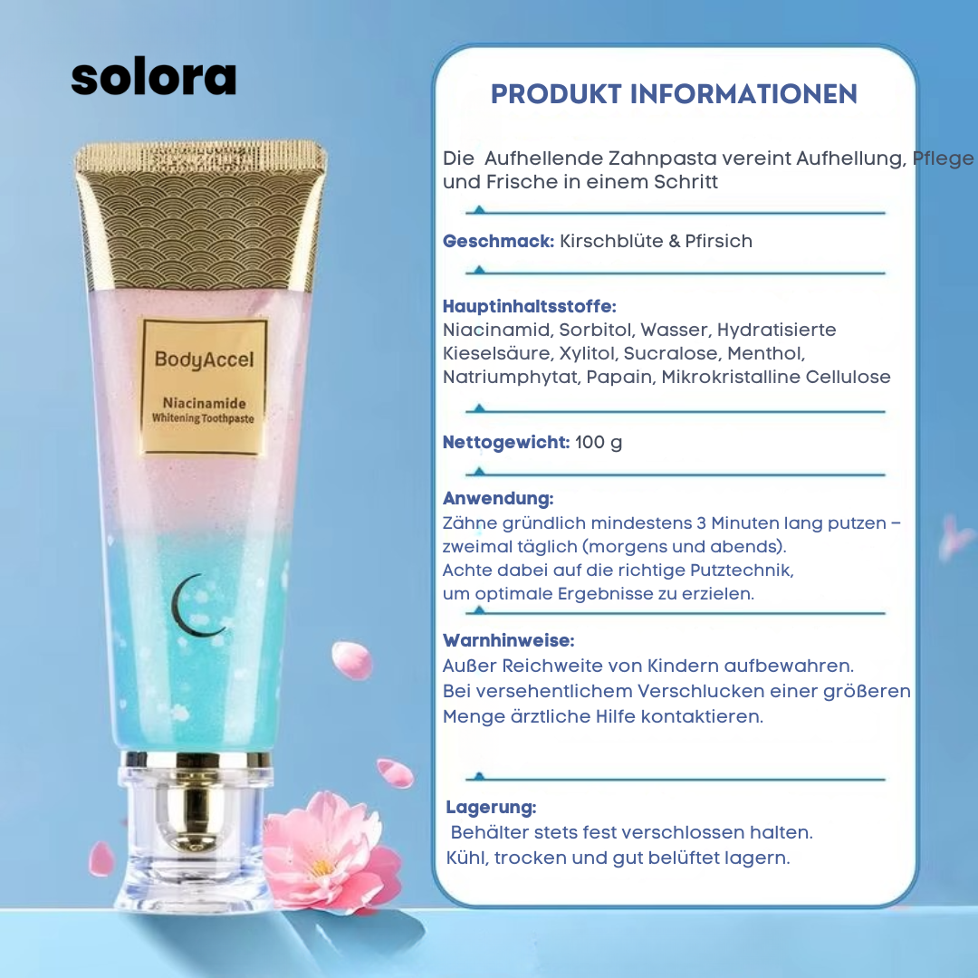 Solora | Aufhellende Zahnpasta