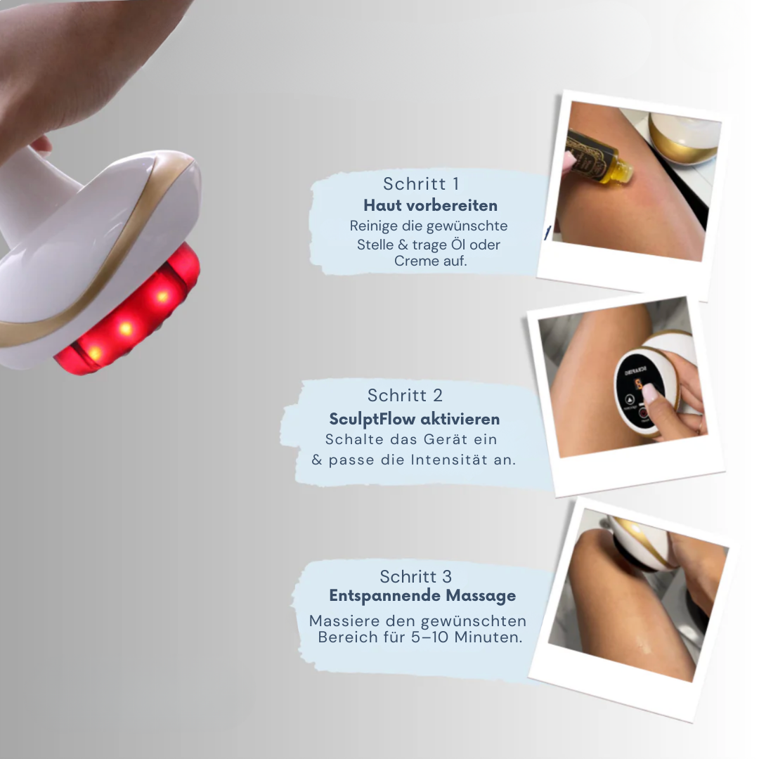SculptFlow | Tiefenmassage für leichtere Beine & glattere Haut