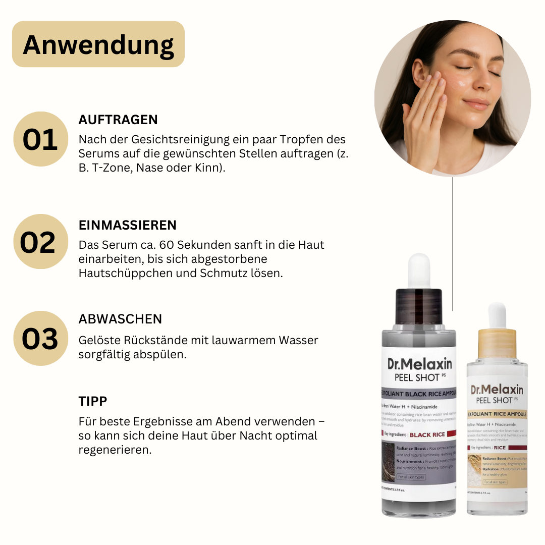 GlowSkin™ | Das virale Reispeeling für den wahren Glow